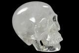Realistic, Polished Quartz Crystal Skull #116333-2